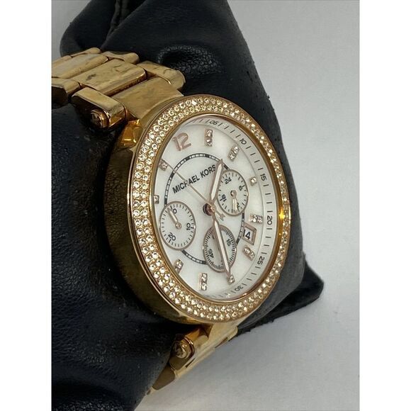 Michael Kors Parker MK5491 Women Stainless Steel Analog Dial Quartz Watch JK299 - Picture 5 of 12